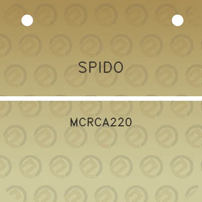 spido-mcrca220