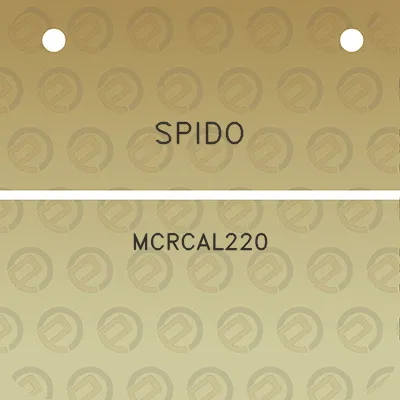 spido-mcrcal220