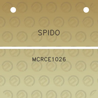 spido-mcrce1026