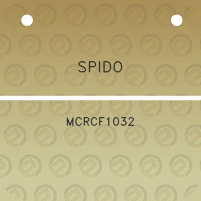 spido-mcrcf1032