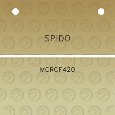 spido-mcrcf420