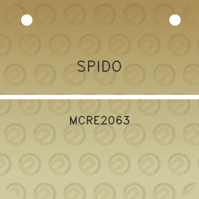 spido-mcre2063