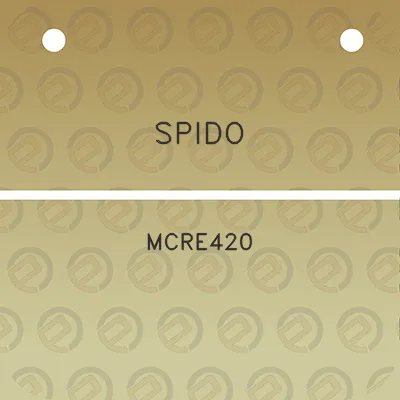 spido-mcre420