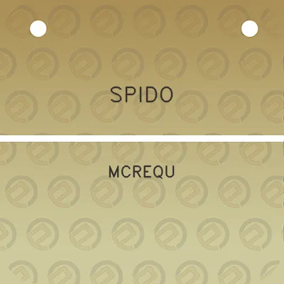 spido-mcrequ