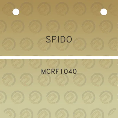 spido-mcrf1040