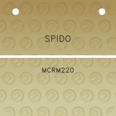 spido-mcrm220