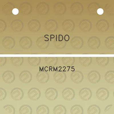 spido-mcrm2275