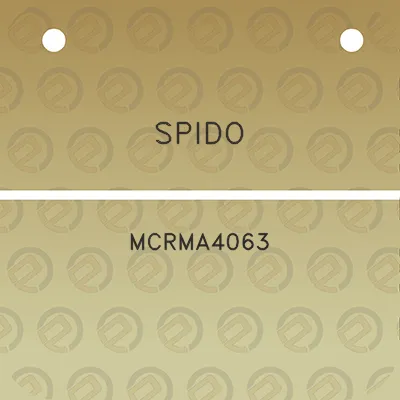 spido-mcrma4063