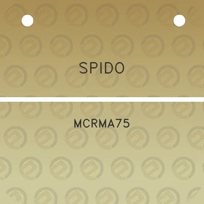 spido-mcrma75