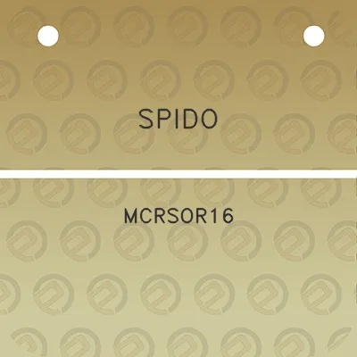 spido-mcrsor16