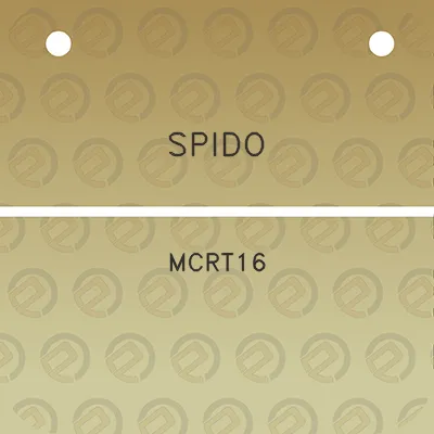 spido-mcrt16