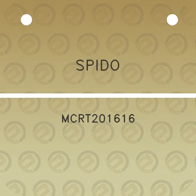 spido-mcrt201616