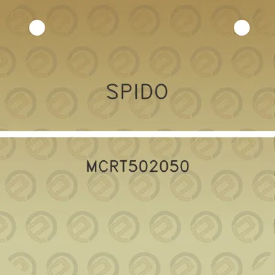 spido-mcrt502050