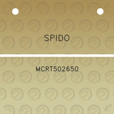 spido-mcrt502650