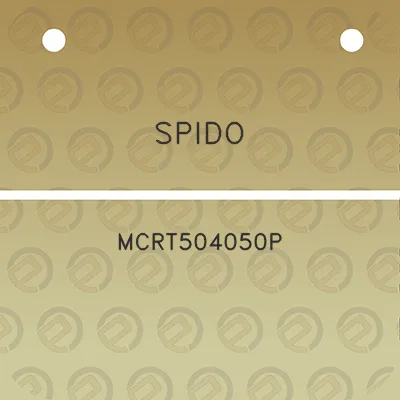 spido-mcrt504050p