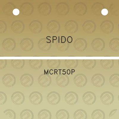 spido-mcrt50p