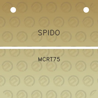 spido-mcrt75