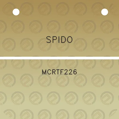 spido-mcrtf226