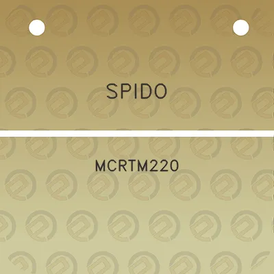 spido-mcrtm220