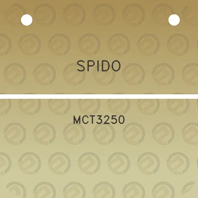 spido-mct3250