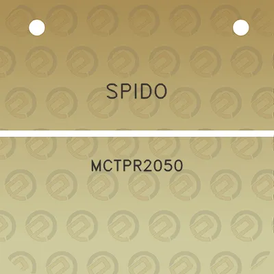 spido-mctpr2050