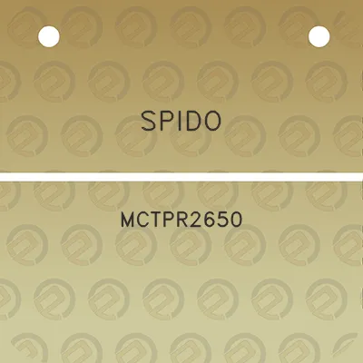 spido-mctpr2650