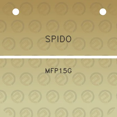 spido-mfp15g