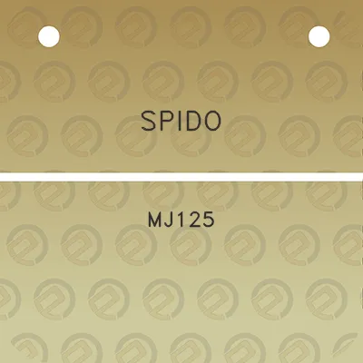 spido-mj125