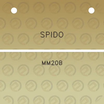 spido-mm20b