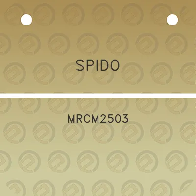 spido-mrcm2503