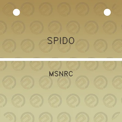 spido-msnrc