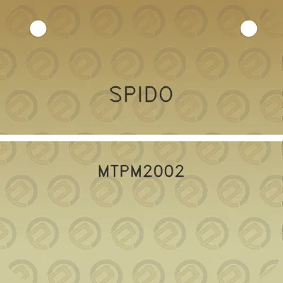 spido-mtpm2002