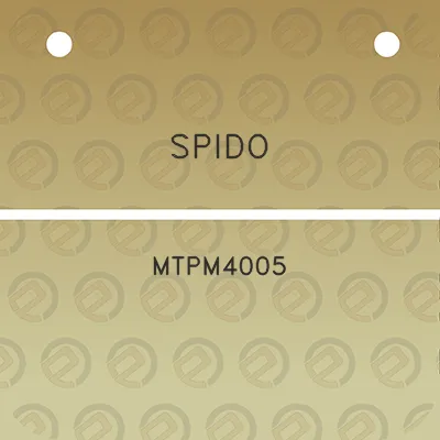 spido-mtpm4005