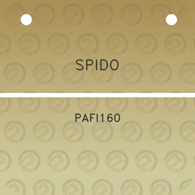 spido-pafi160