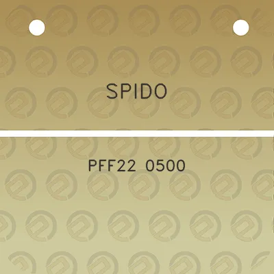 spido-pff22-0500