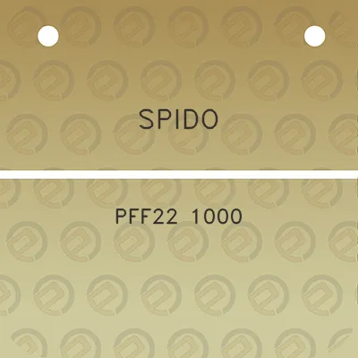 spido-pff22-1000