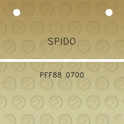 spido-pff88-0700