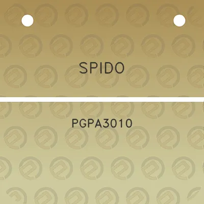 spido-pgpa3010