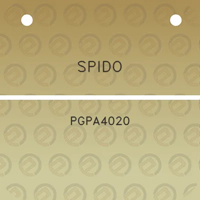 spido-pgpa4020