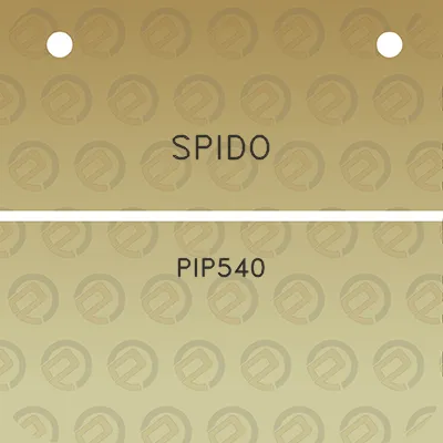 spido-pip540