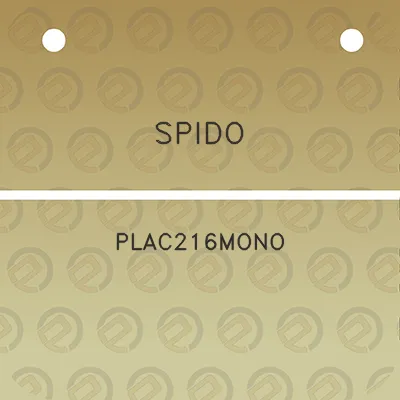 spido-plac216mono