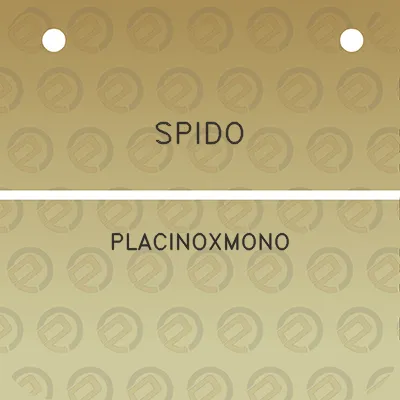 spido-placinoxmono