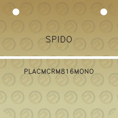 spido-placmcrm816mono