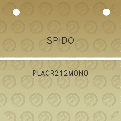 spido-placr212mono