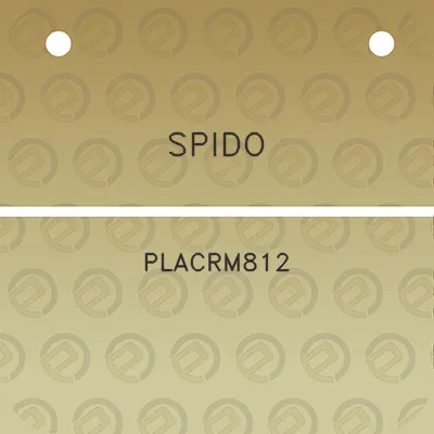 spido-placrm812