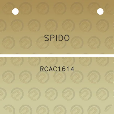 spido-rcac1614