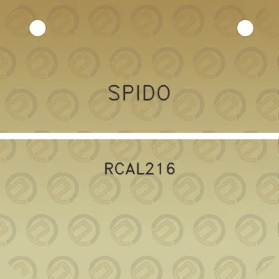 spido-rcal216