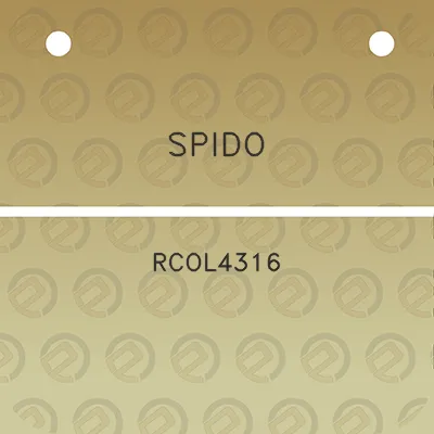 spido-rcol4316