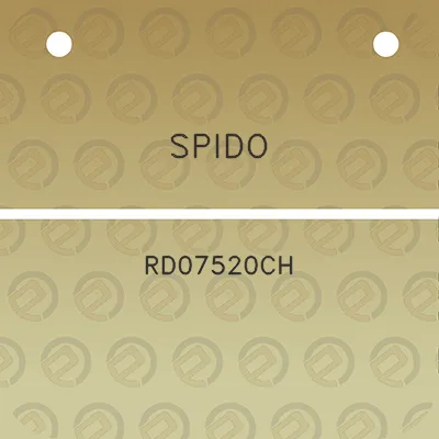 spido-rd07520ch