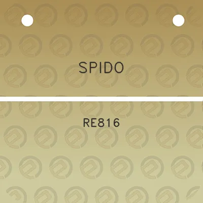 spido-re816